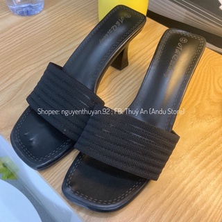 (Order) Guốc dép cao gót 7cm [VIDEO+ ẢNH THẬT]