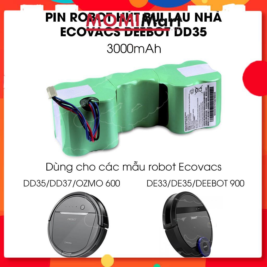 Pin robot hút bụi lau nhà Ecovacs DD35(OZMO600) dùng cho các mẫu robot Ecovacs DD35(OZMO600/DE33/DE35