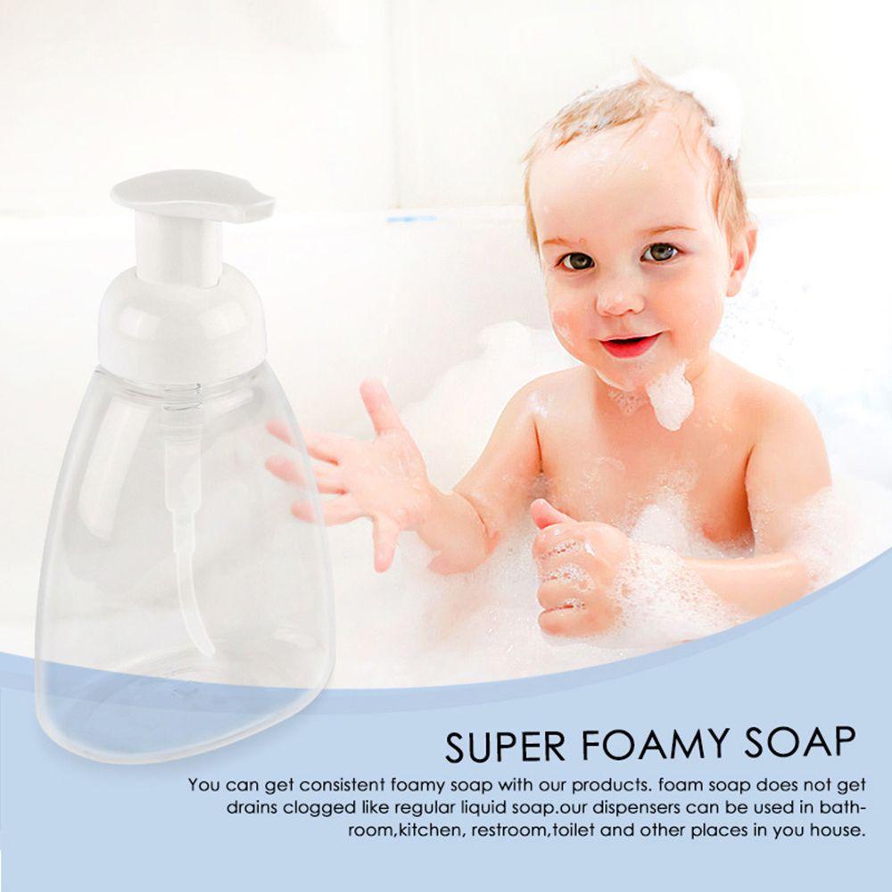LEISURE Set 3 Bình Nhựa Rỗng Dạng Nhấn Đựng Xà Phòng Rửa Tay Tiện Dụng