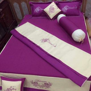 bộ satin 7 món