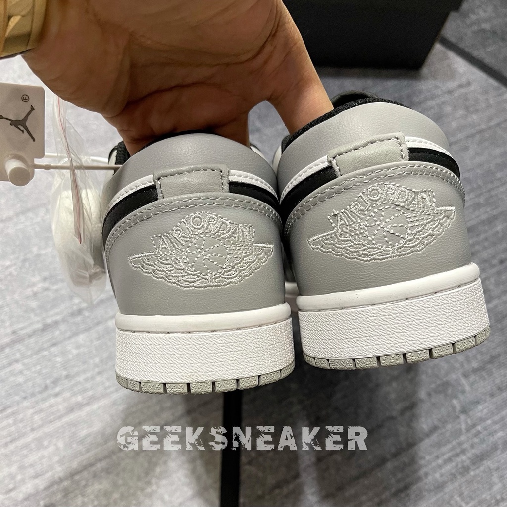 [GeekSneaker] Giày Sneaker Cổ Thấp |  Jordan 1 Low Grey Toe
