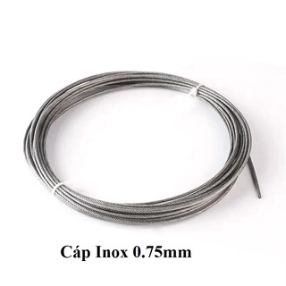 CÁP INOX 0.75MM (1*7), 1m