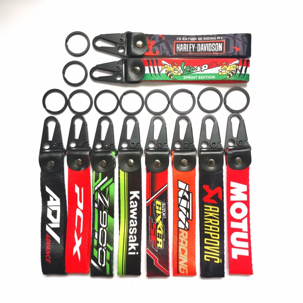 Móc Chìa Khóa Chống Thất Lạc Chuyên Dụng Cho Xe Mô Tô Honda ADV PCX MOTUL JDM AKRAPOVIC