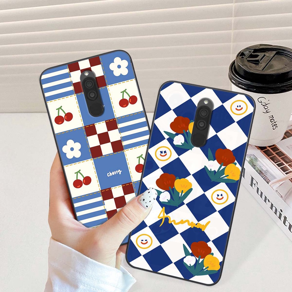 Ốp Xiaomi Redmi 8 họa tiết hoa, gấu thời trang, ốp dẻo bền đẹp