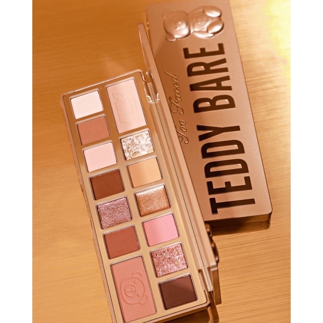 Bảng phấn mắt Too Faced Teddy Bare Bare It All Eye Shadow Palette