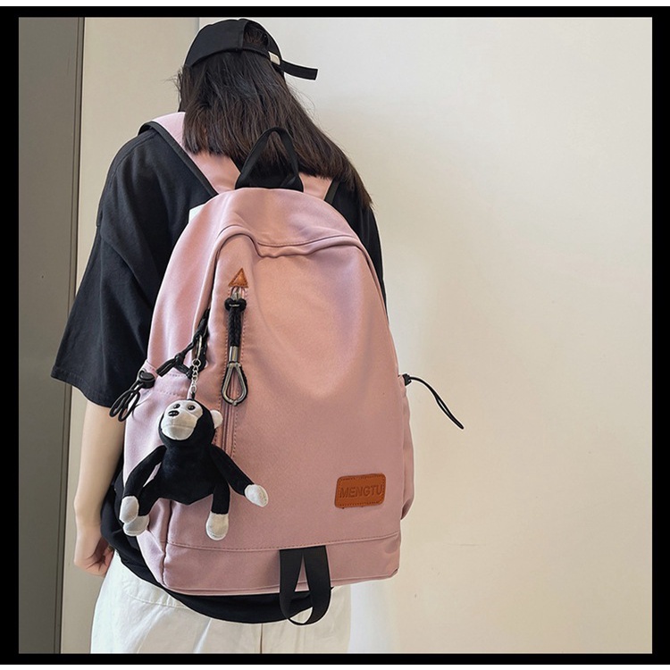 Balo ulzzang nam nữ đi học chống thấm basic BAG U MENGTU24