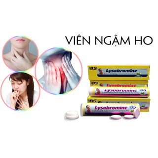 Viên ngậm ho Lysobromine hiệu quả