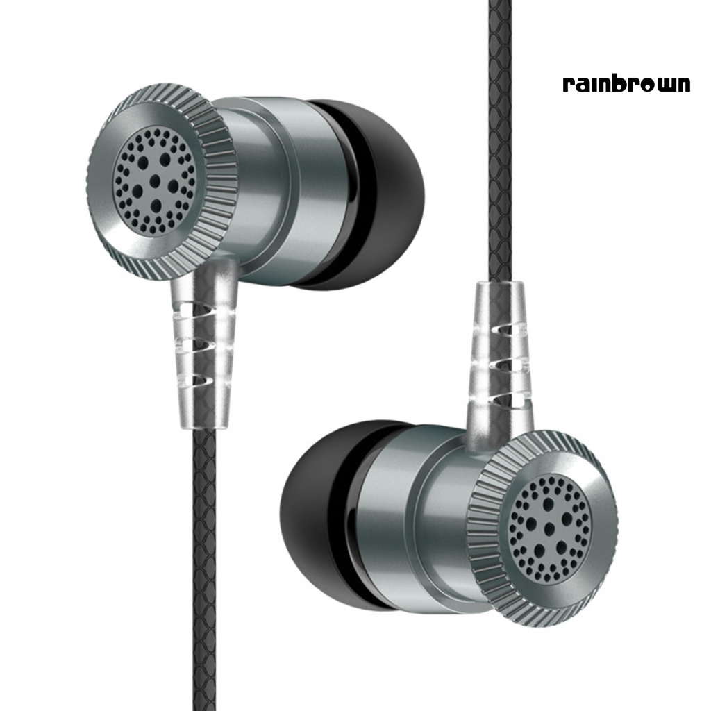 /REJ/ Universal In-ear Wired Stereo Bass Noise Reduction Music Earphone Headphone