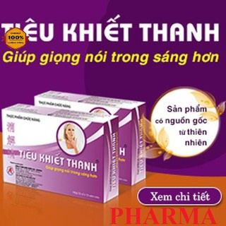 Tiêu khiết thanh - Mua 6 tặng 1 bằng tem tích điểm - Cho giọng nói trong trẻo, giảm khản tiếng, mất giọng