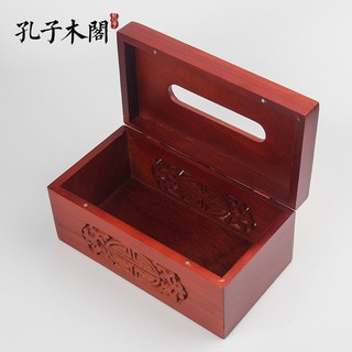 Hộp để giấy ăn bằng gỗ
