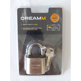 Khóa móc DREAMM  mạ niken 40 mm