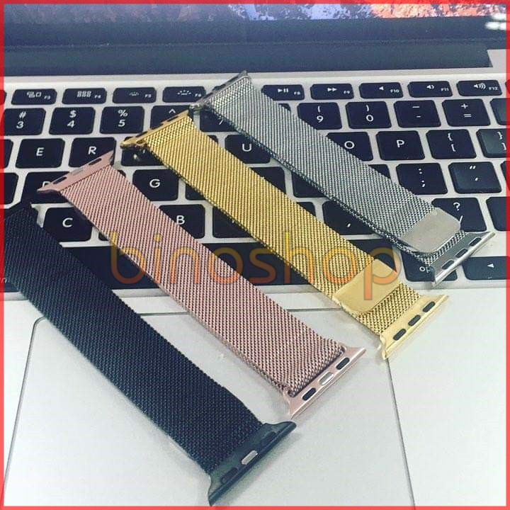 [Tặng dán PPF full màn] Dây apple watch Milanese Loop