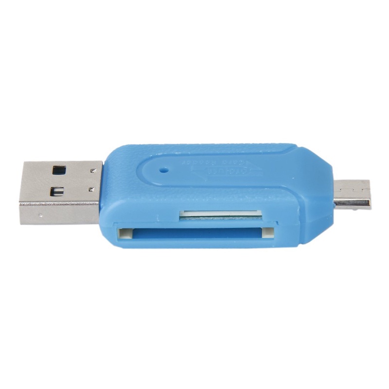 Đầu Đọc Thẻ Nhớ Micro Usb Tf Sd 2 Trong 1 | BigBuy360 - bigbuy360.vn