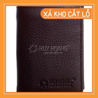 Bóp da bò 5 gấp loại nhỏ màu nâu ph3138