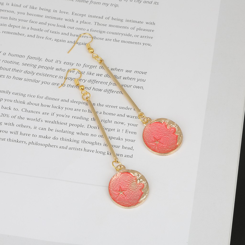 BEADIA Hạt Charm Hình Hành Tinh Nhiều Màu Sắc Dùng Làm Trang Sức DIY