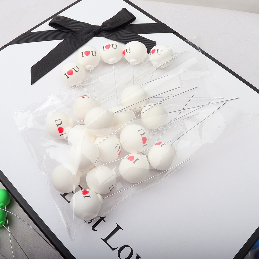 Set 8 Bong Bóng Trang Trí Tiệc Sinh Nhật Nhiều Màu Sắc