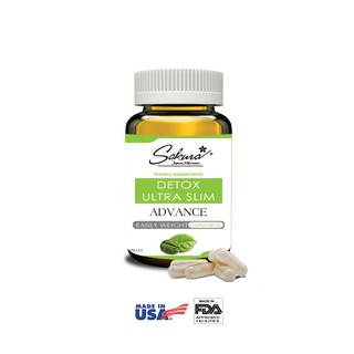 ✅ [CHÍNH HÃNG] SAKURA JAPAN DETOX ULTRA SLIM Giảm cân hiệu quả bằng thảo dược thiên nhiên, Đào thải độc tố