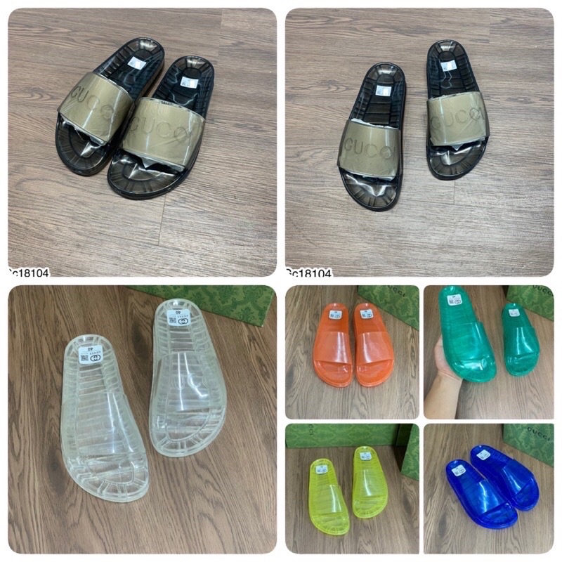 Dép GC nam cao su trong