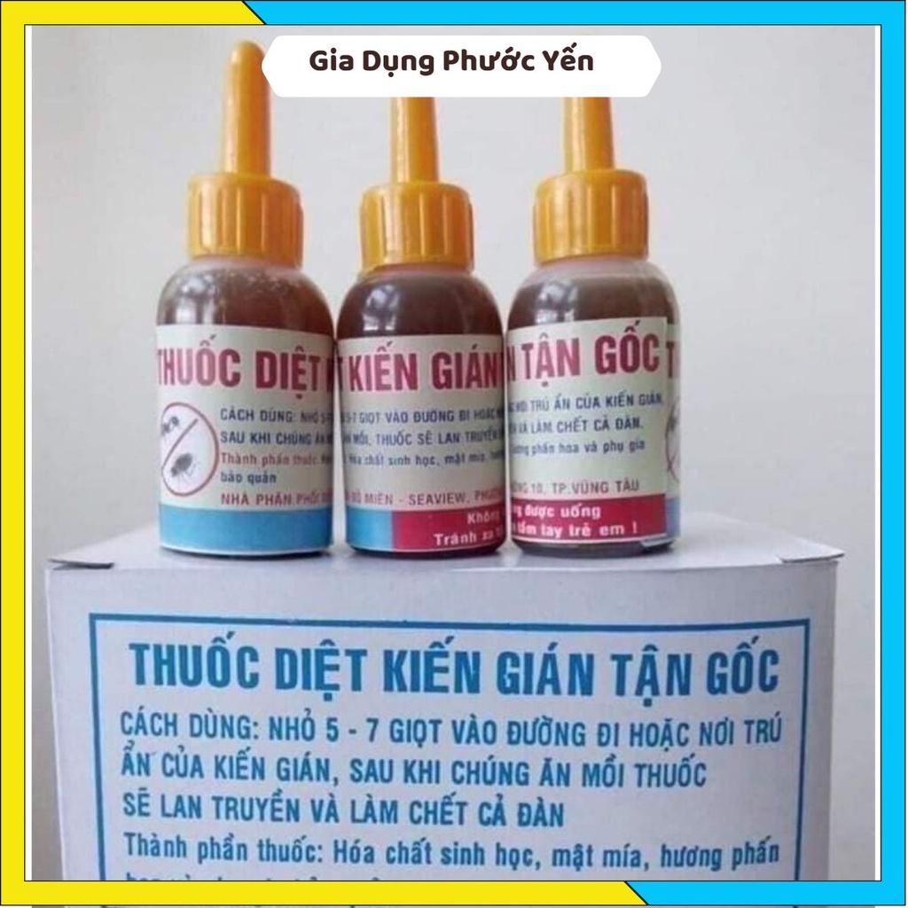 Thuốc diệt kiến, gián tận gốc