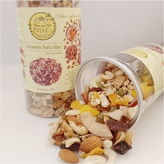 Granola Siêu Hạt (10% Yến Mạch)