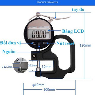Thước đo độ dày m166