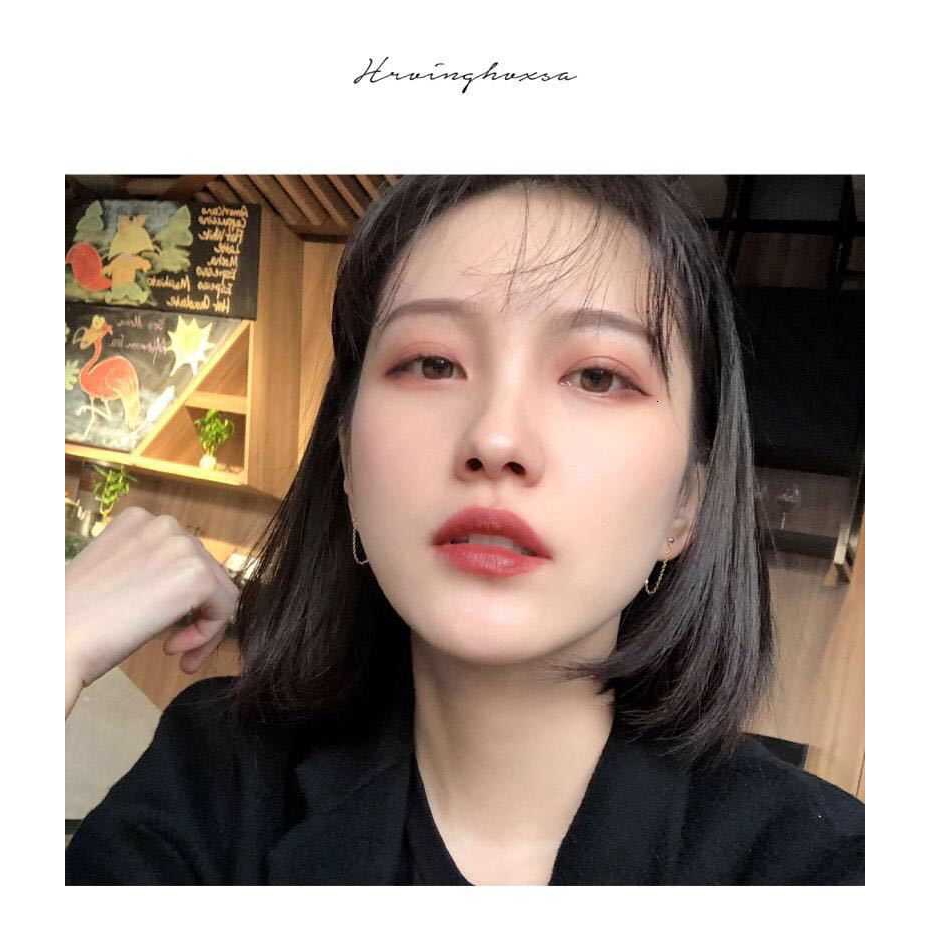 Khuyên tai 22147 dạng dây xích bằng bạc phong cách Hàn Quốc