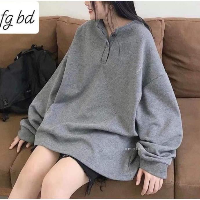 Áo Nỉ Tàn Thêu Swe | BigBuy360 - bigbuy360.vn