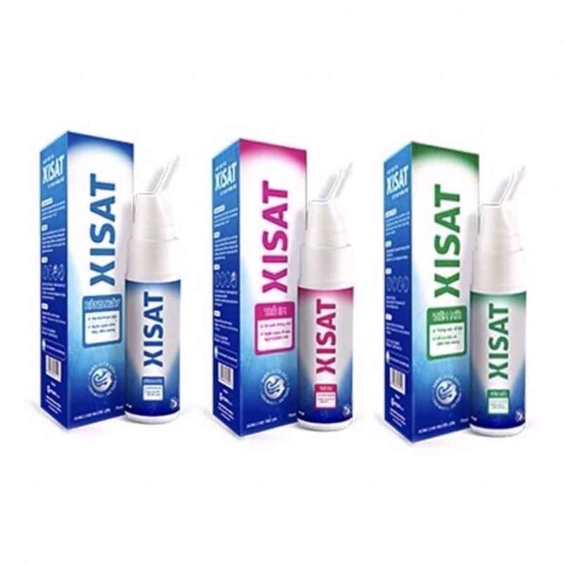 Nước biển sâu xịt mũi XISAT chai 75ml thông mũi , rửa mũi,làm sạch