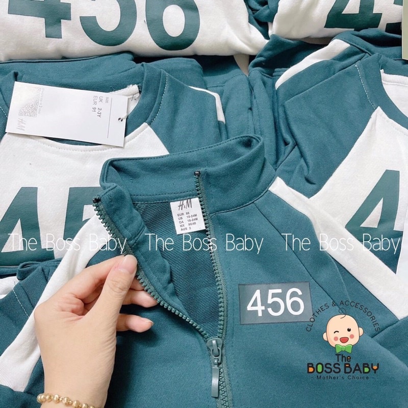 Bộ nỉ 3 chi tiết cho bé trai