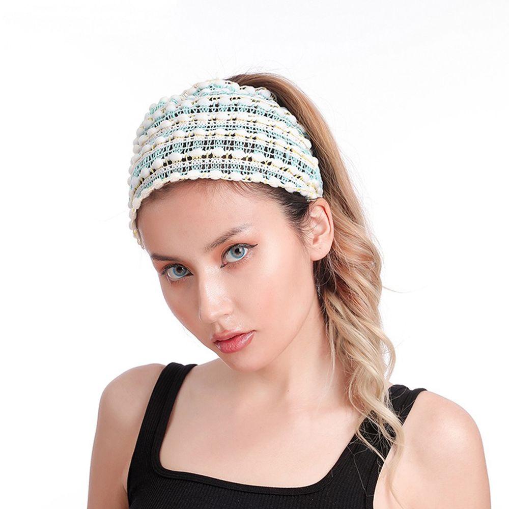 Băng Đô Rửa Mặt Trang Điểm Co Giãn Phong Cách Vintage Sáng Tạo WMES15H