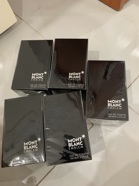 Nước hoa mont blanc emblem edt 100ml full seal (hình tự chụp)