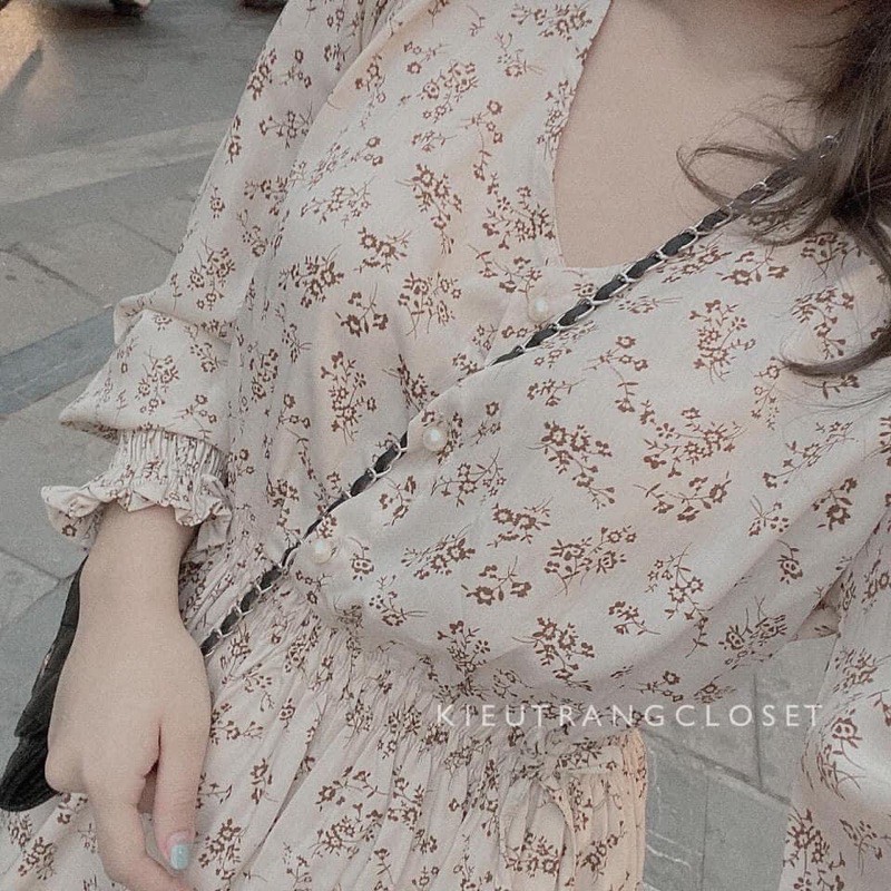 🌸VÁY HOA BE CHUN EO