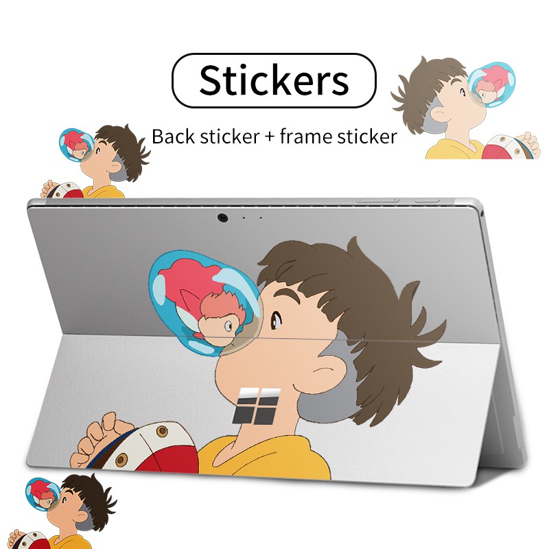 Miếng Dán Trang Trí Laptop Microsoft Surface Pro 5 Pro 6 Pro 7