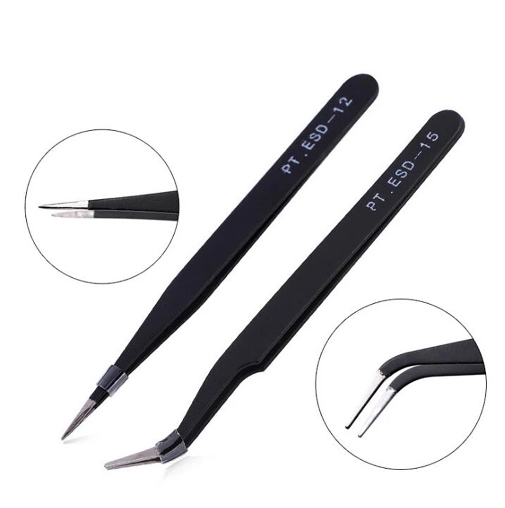 [Hàng mới về] Nhíp gắn lông mi giả đính đá bằng thép không gỉ tiện lợi