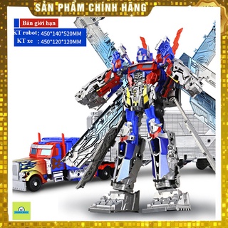 Robot biến hình ô tô Optimus Prime cao 52cm biến hình xe tải Bản giới hạn - Quà tặng cho bé yêu của bạn