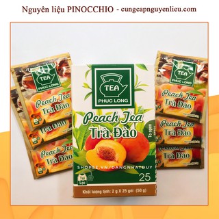 TRÀ ĐÀO TÚI LỌC PHÚC LONG HỘP 25 GÓI (KL 50G)