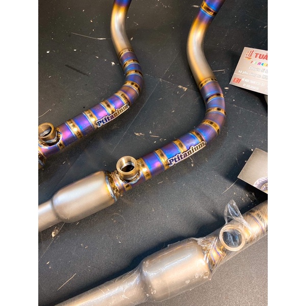 Cổ bô có bầu titan cho Sh ý 4road , đặc biệt mối hàn mũi tên  Sản phẩm đính kèm tem