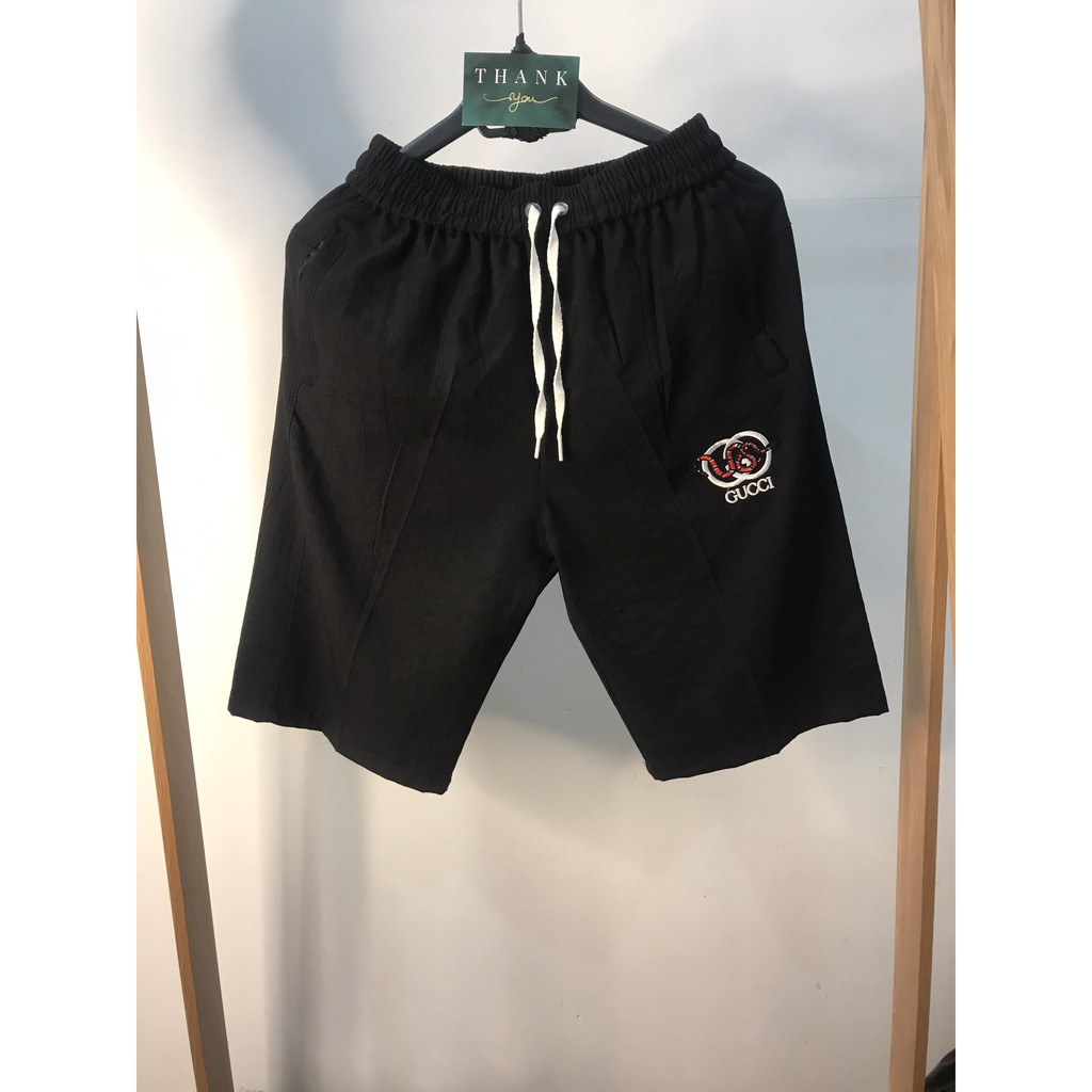 Quần Short Đũi Thể Thao Thêu Họa Tiết Thấm Hút Fom Thoải Mái Hoạt Động Mã ST0325