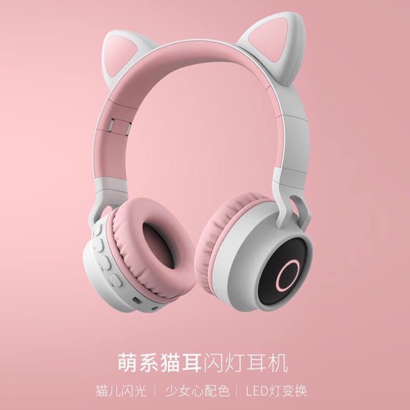 Tai nghe tai mèo Bluetooth (kèm ảnh thật và video tự quay) | BigBuy360 - bigbuy360.vn