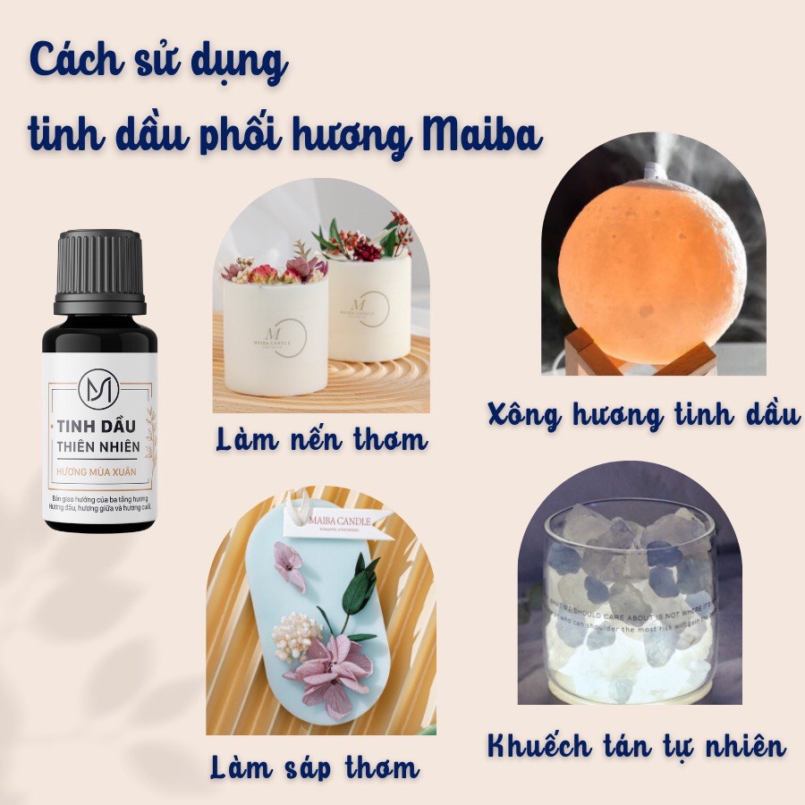 Tinh Dầu Thơm Thiên Nhiên Xông Phòng Giúp Khử Mùi Và Thư Giãn Giảm Căng Thẳng Mùi Hương Dễ Chịu - 10ml