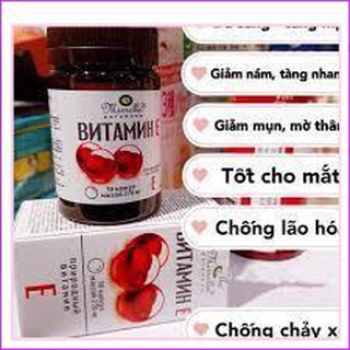 Vitamin e đỏ của nga mang lại làn da đẹp