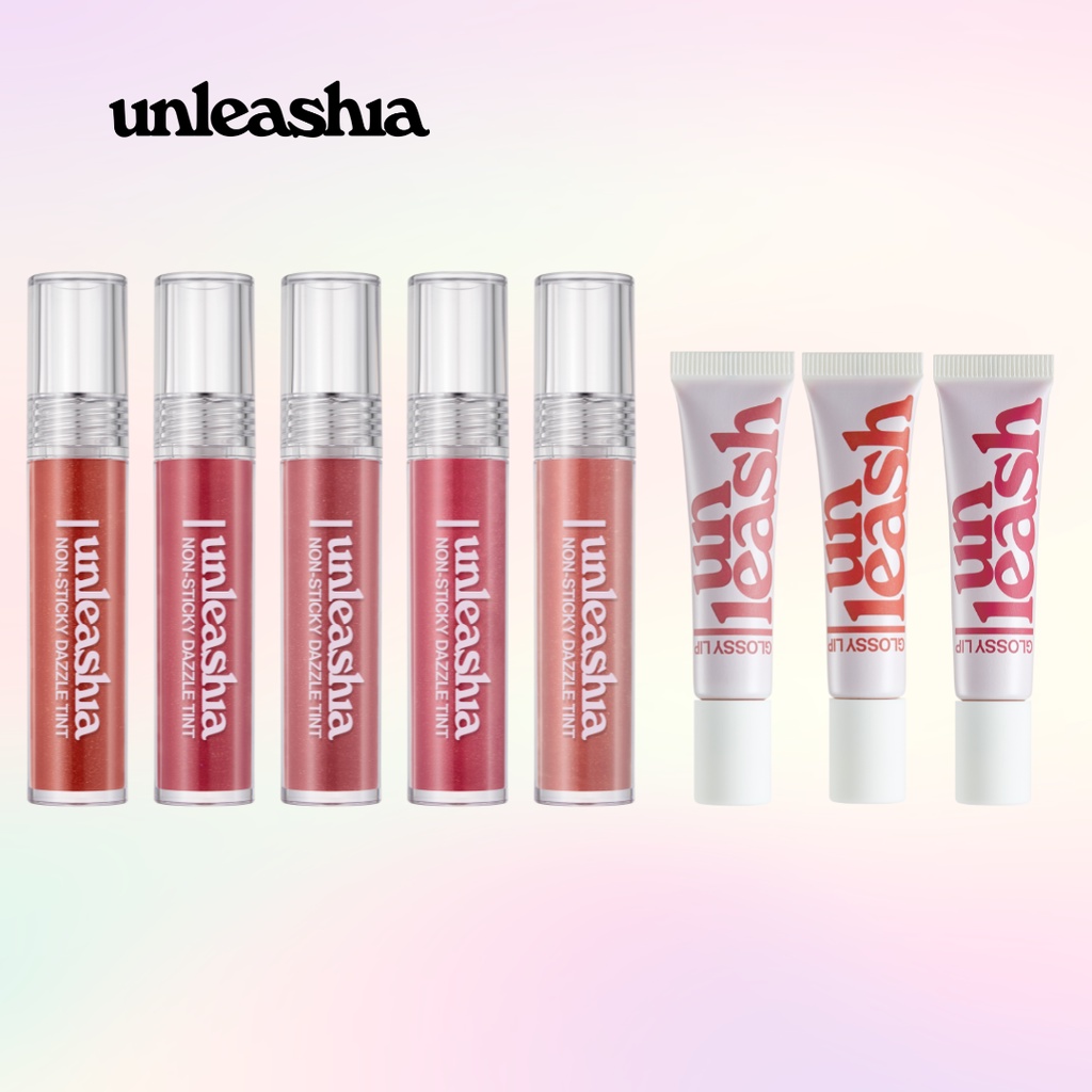 Son Tint nhũ UNLEASHIA cho đôi môi mềm mịn, căng bóng, lấp lánh 7.6g