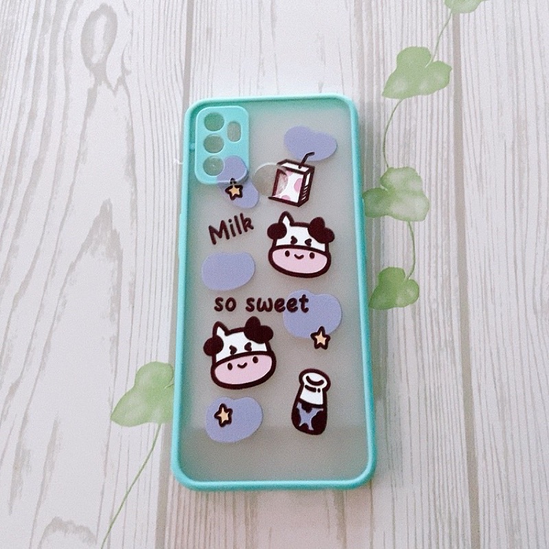 Ốp lưng nhám viền cao sunon Oppo A3S / realme C1 / A12E/A15/A15S/Reno 5/Realme C12/C15
