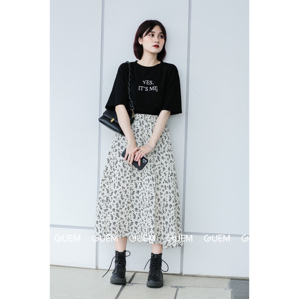 Chân váy hoa nhí 2 lớp trending Guangzhou - Thời Trang Nữ GUEM | BigBuy360 - bigbuy360.vn