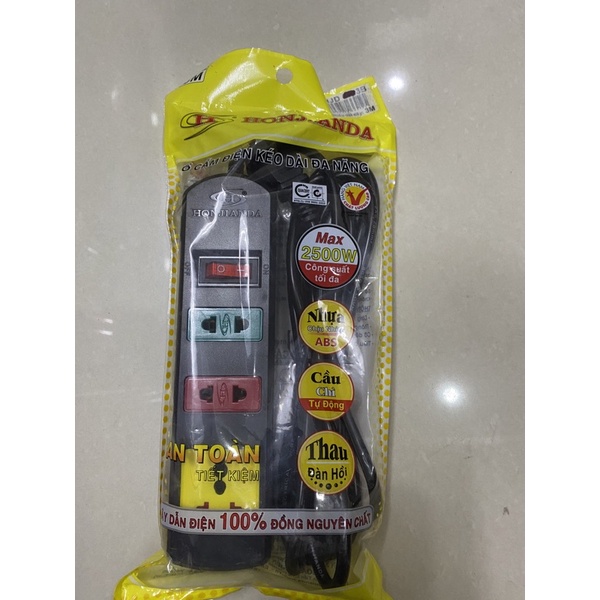 Ổ cắm điện chịu nhiệt đa năng - Honjianda - dây 3 mét
