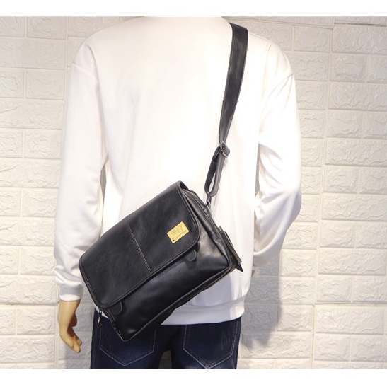 Túi Đeo Chéo THREE-Box Chính hãng C02 Gentelemanleather