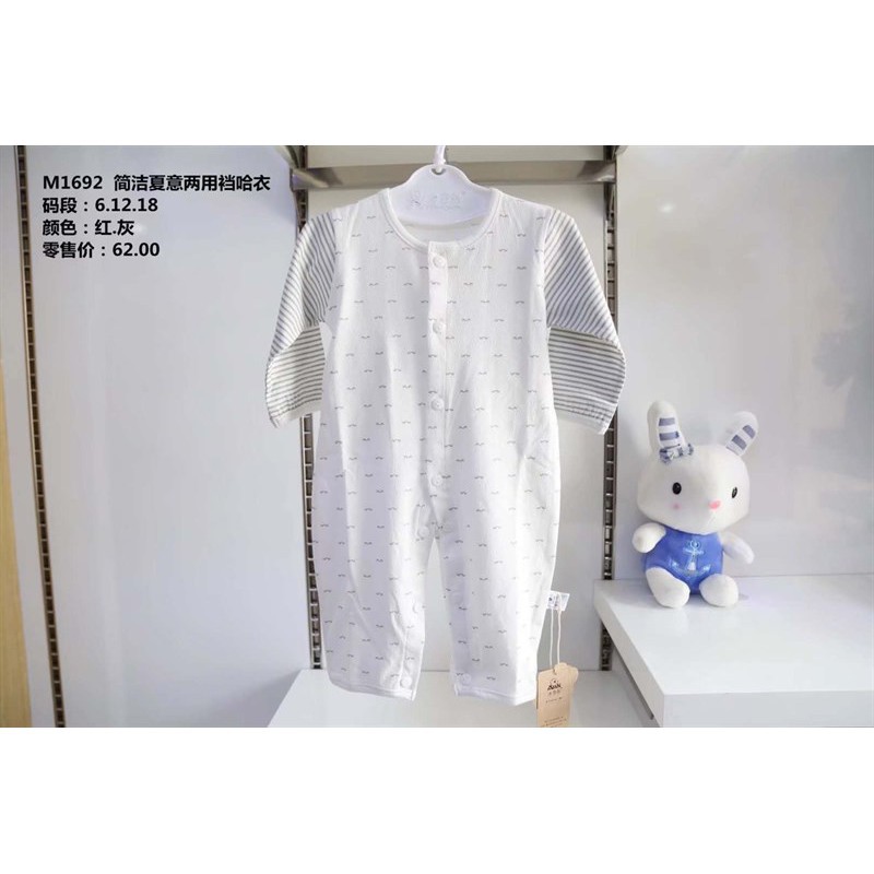 Thời trang trẻ em - Bộ Bodysuit thun dài giữ ấm cho bé - Quần áo bé trai - Bộ bé trai - Quần áo bé gái - Bộ bé gái