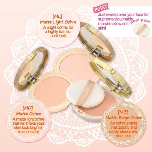 Phấn phủ nén Canmake Marshmallow Finish Powder