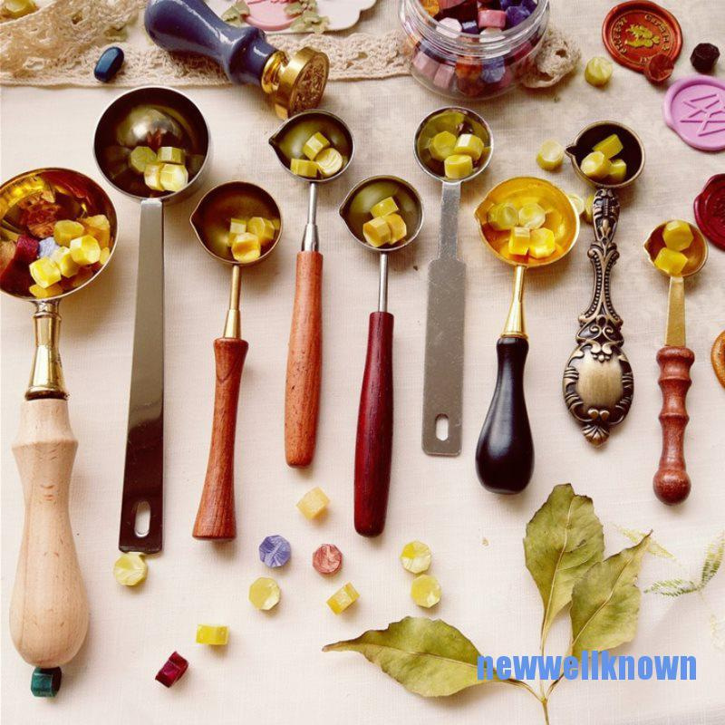 [newwellknown 0527] Spoon Sealing Wax spoon for Seal Stamp Beads vintage craft Envelope Wedding