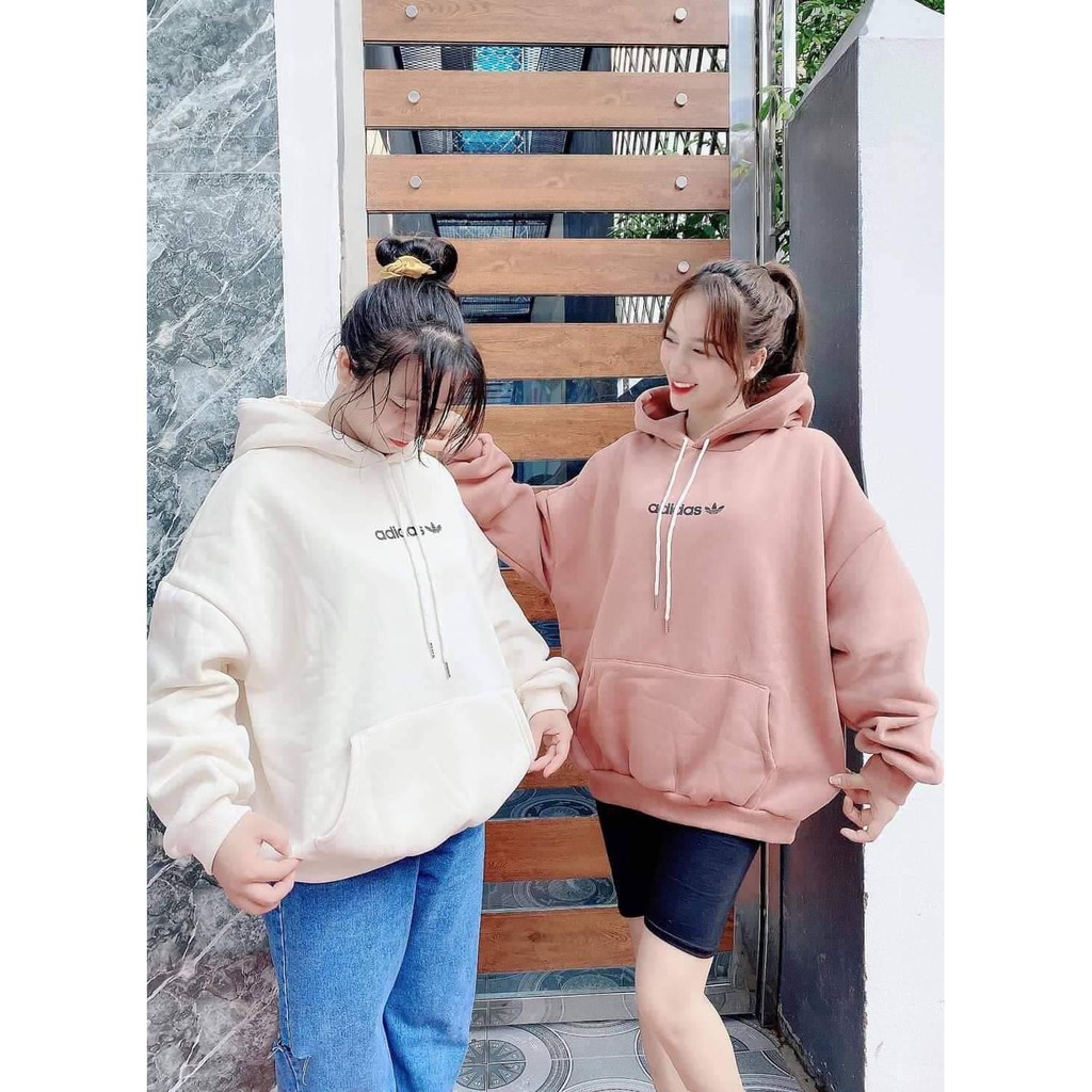 Áo hoodie nam nữ form rộng Chữ Adi unisex đủ màu,Áo nỉ hoodie Nam/Nữ dáng rộng [Ảnh thật/video] | BigBuy360 - bigbuy360.vn